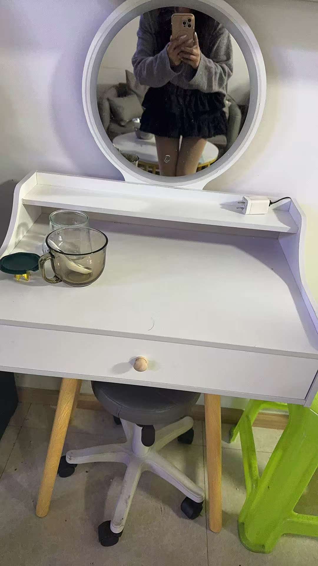 Dressing Table with Stool (60cm)