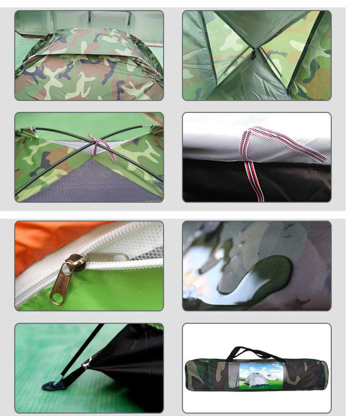 Camouflage Camping Tent