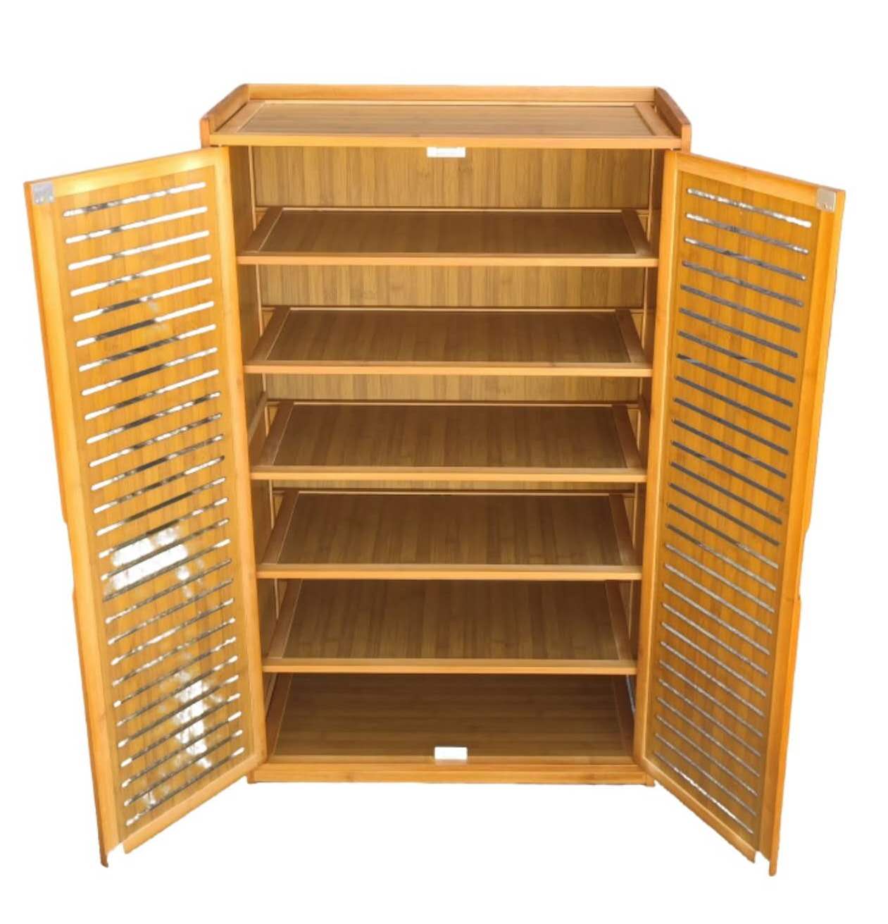 Bamboo Shoe Cabinet