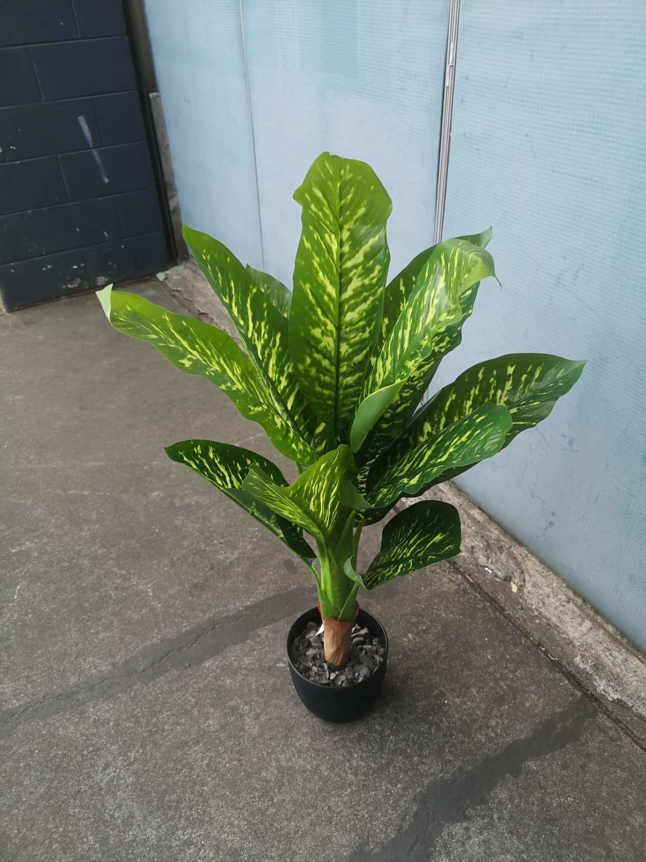 Artificial palm tree with pot 100 cm