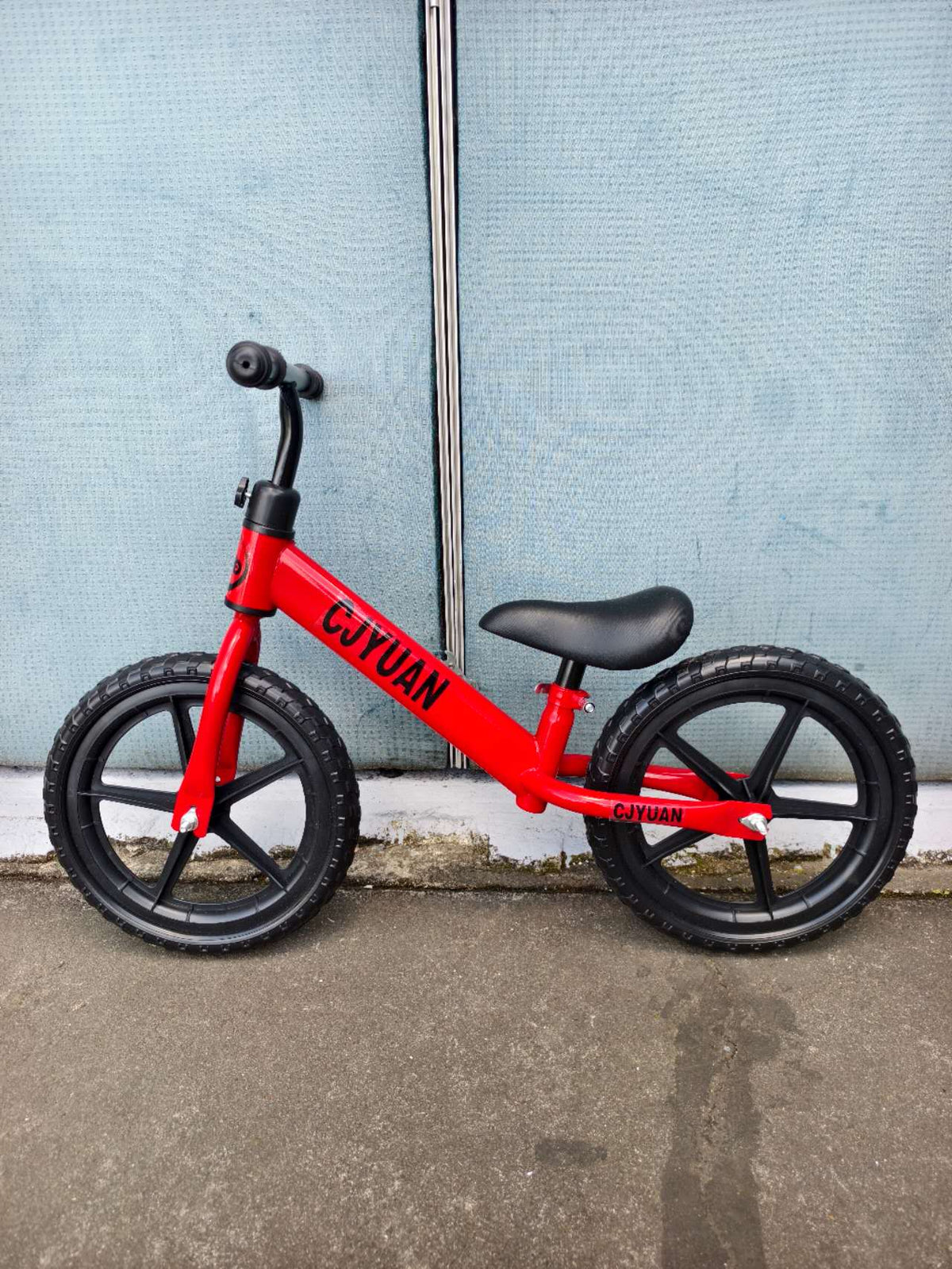 Kids' Balance Bike ,Metal Bike 14inch Green Red