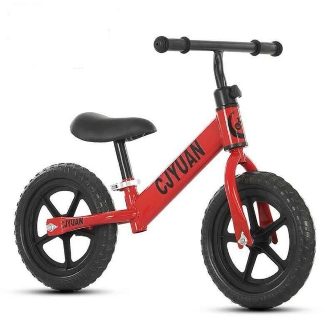 Kids' Balance Bike ,Metal Bike 14inch Green Red