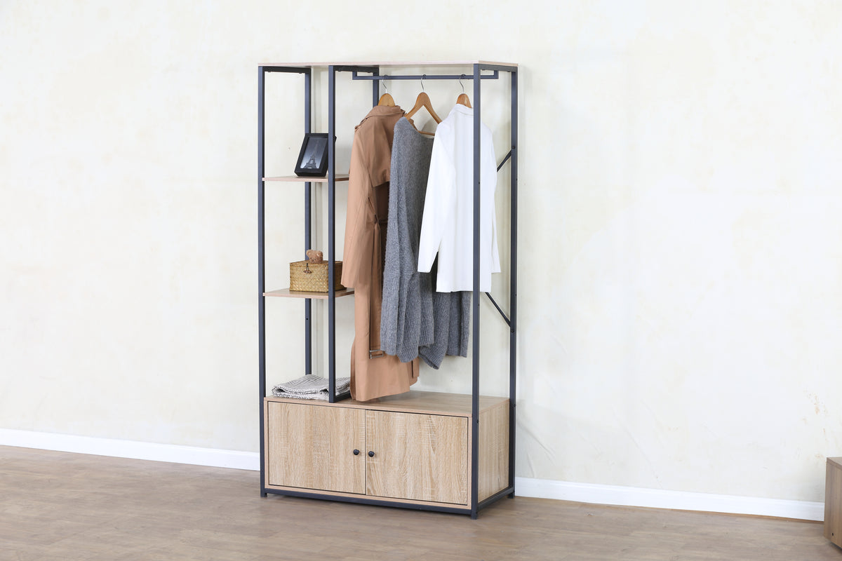 Garment Rack with Drawer, Clothing Rack