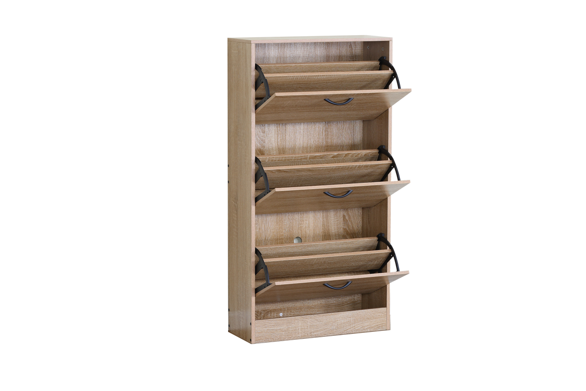 Modern Oak Shoe Cabinet,Shoes Rack