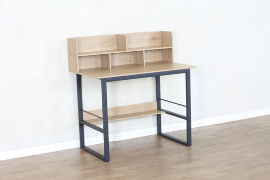 Desk with Storage Shelf, Table 120cm