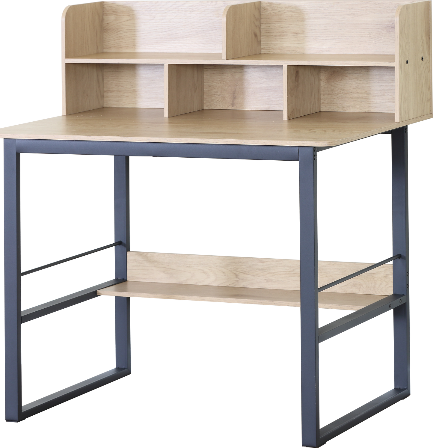 Desk with Storage Shelf, Table 120cm