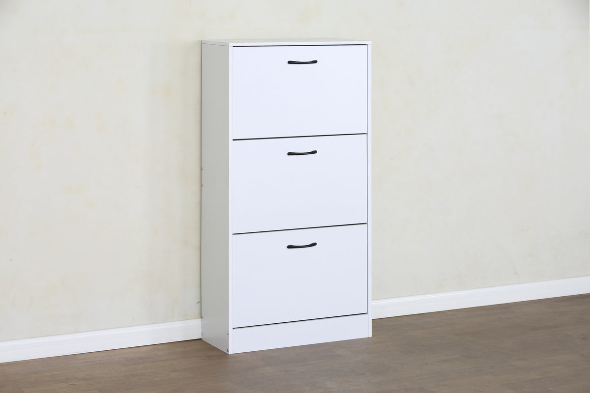 White Shoe Cabinet, Shoes Rack