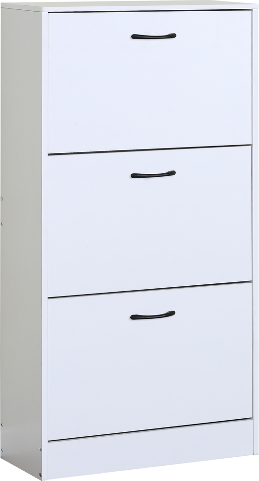 White Shoe Cabinet, Shoes Rack