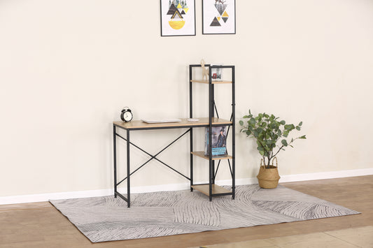 Desk with Storage Shelves,Tables