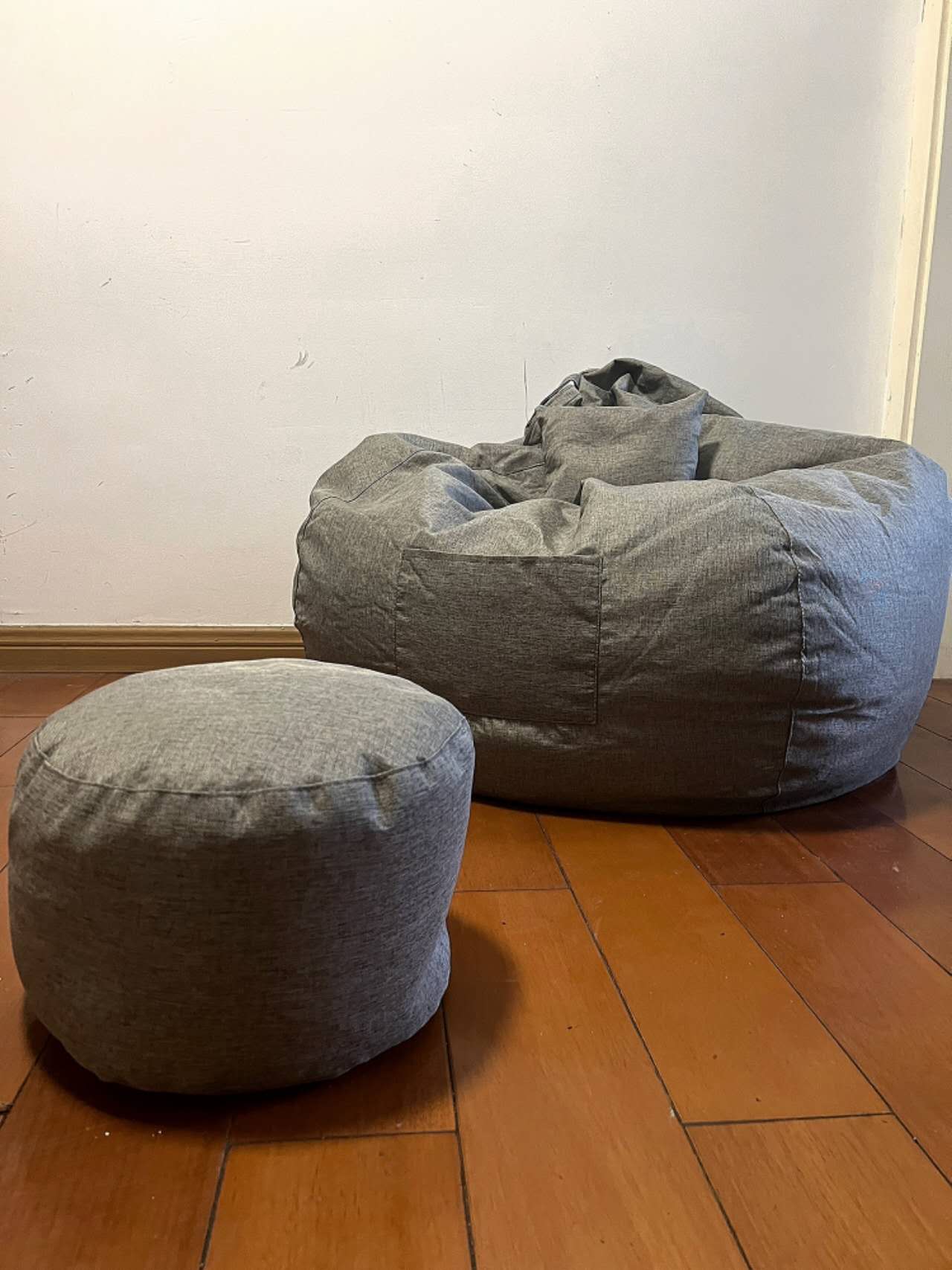 Bean Bag with Stool
