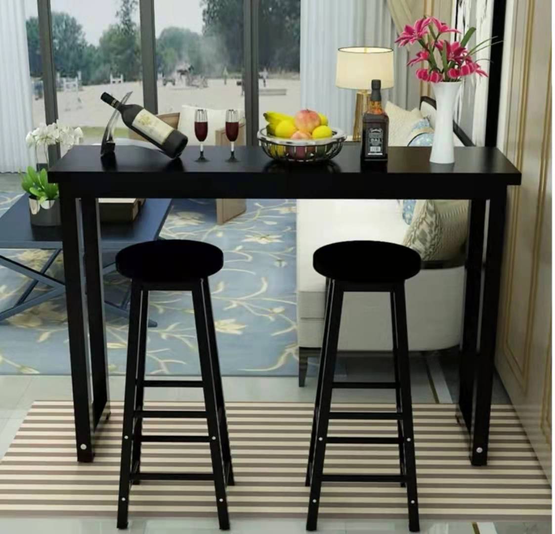 Brand new black bar table