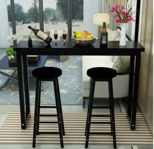 Brand new black bar table