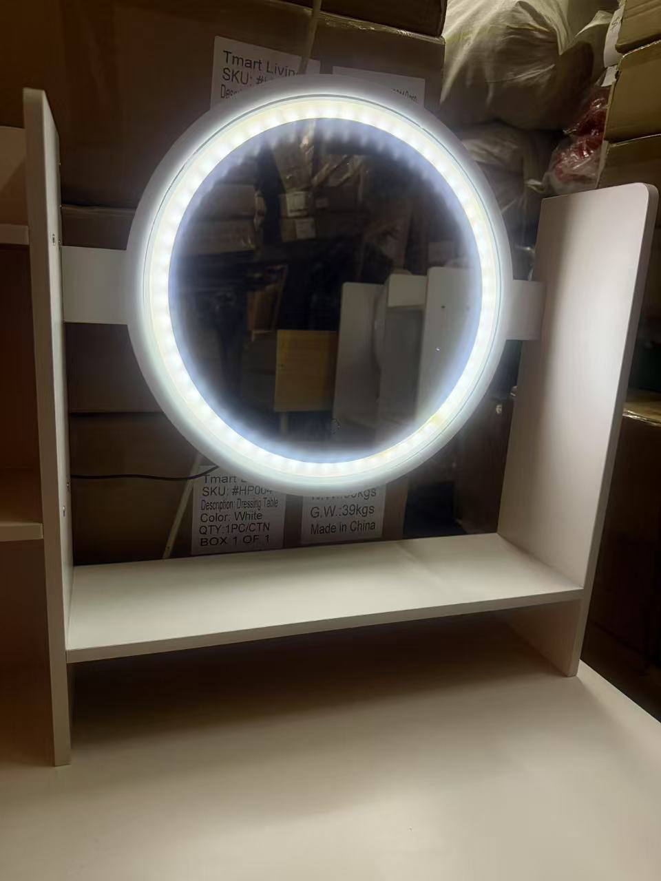 Dressing Table with LED Mirror 100CM