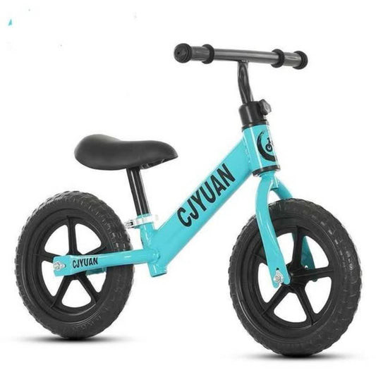 Kids' Balance Bike ,Metal Bike 14inch Green Red