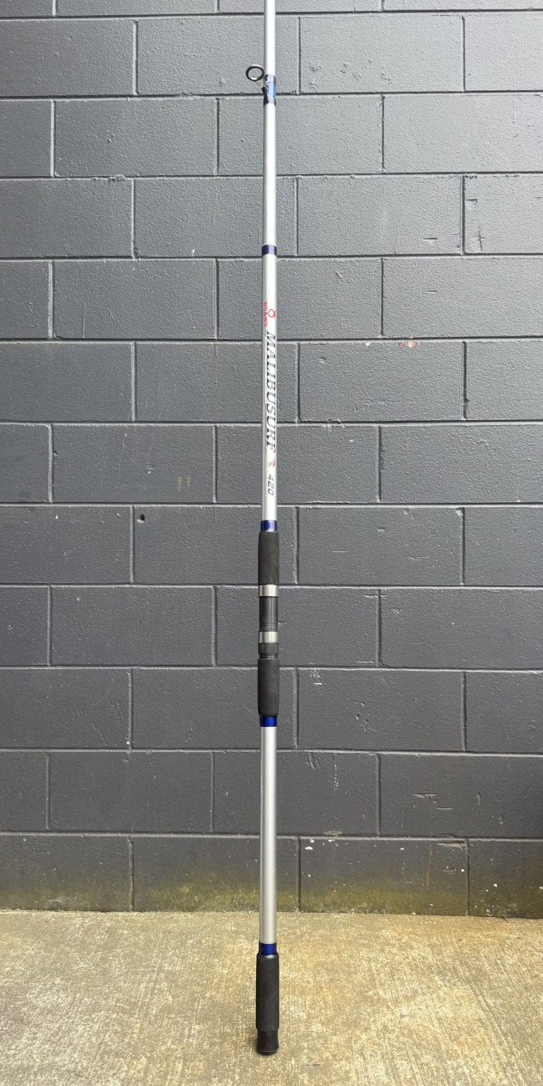 Fishing  Rod with Reel , rod 3 piece 4.2m , reel fx900