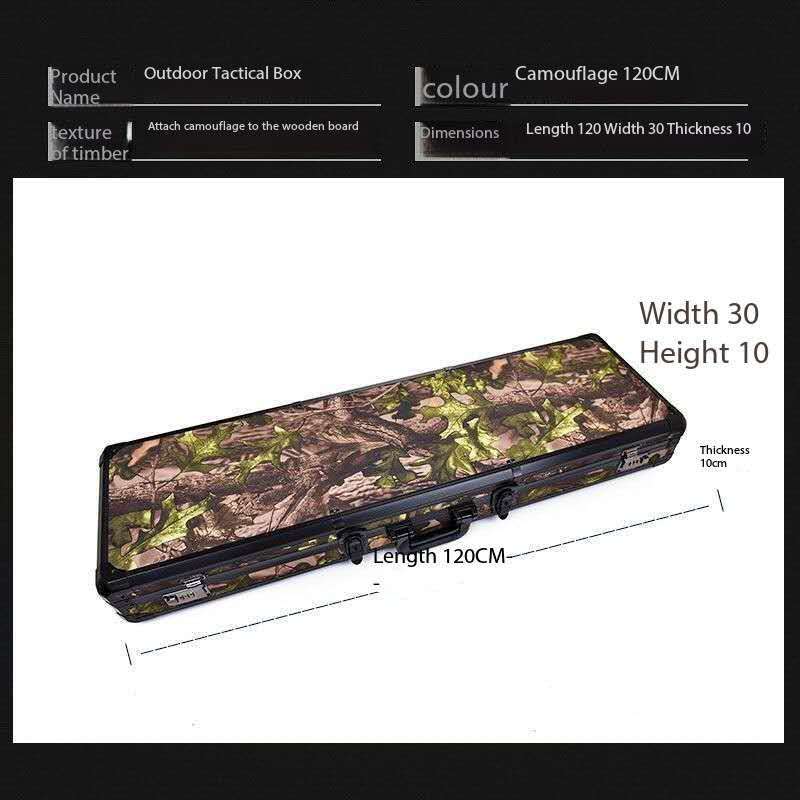 Brand New Heavy Duty Rifle, Aluminium case