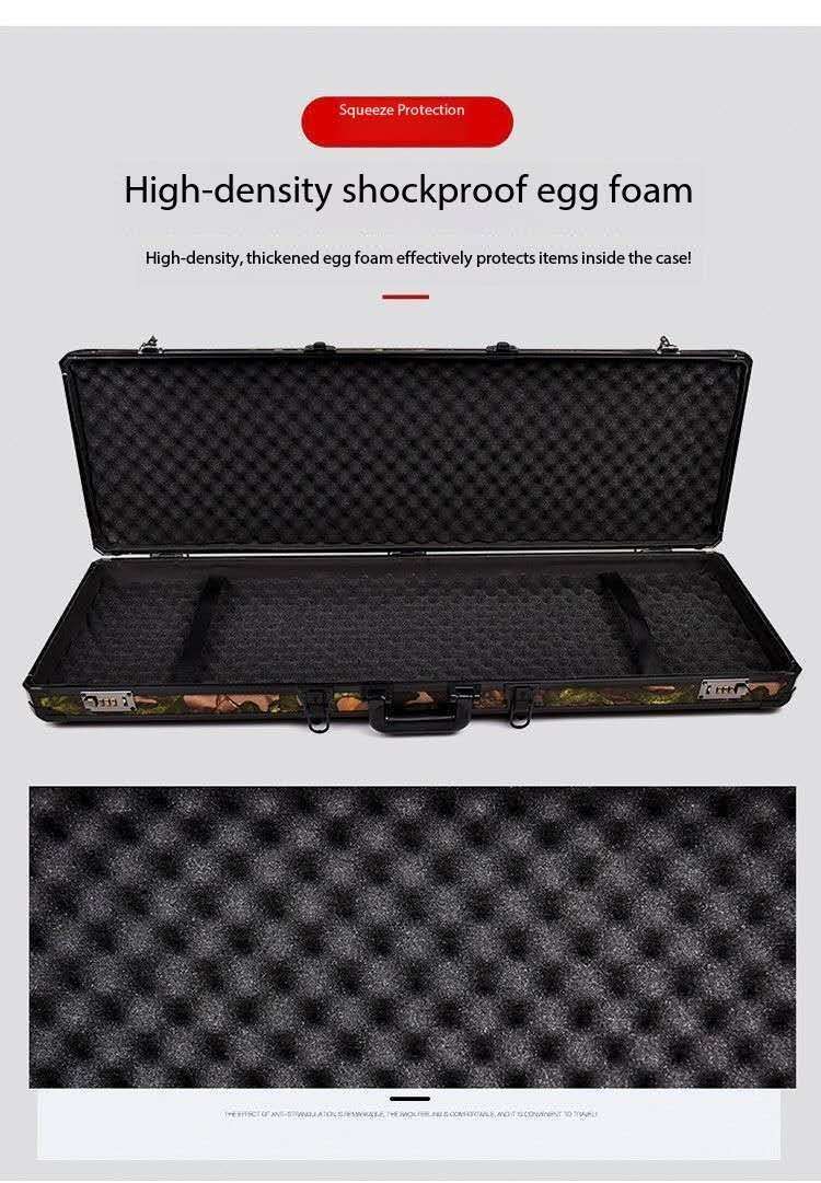 Brand New Heavy Duty Rifle, Aluminium case