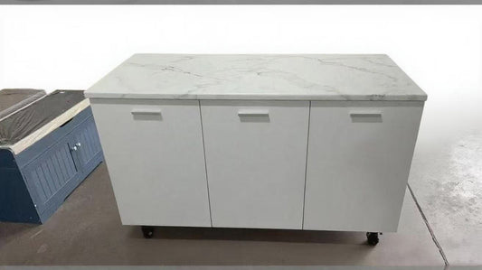 Brand New Kitchen Cabinet  Marble Design Top