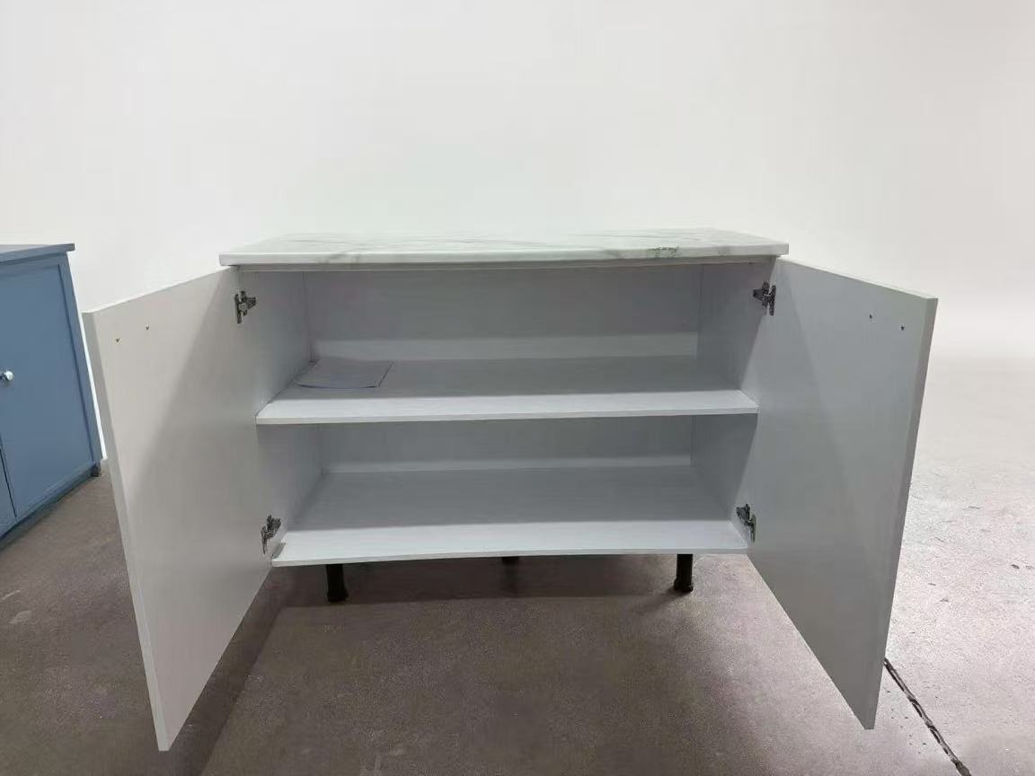 Brand New Kitchen Cabinet  Marble Design Top